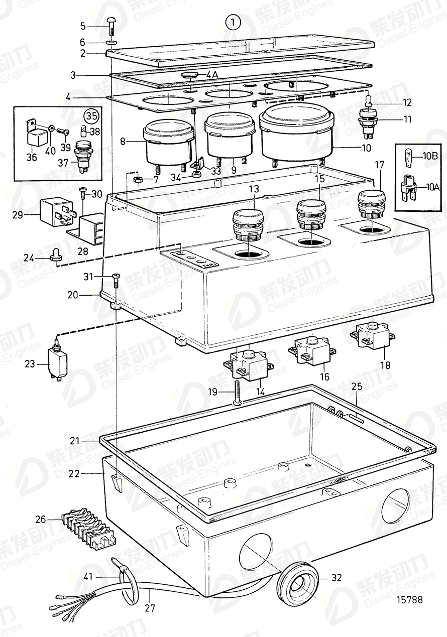 volvo penta Push button 863102 Drawing volvo penta Push button 863102 Drawing